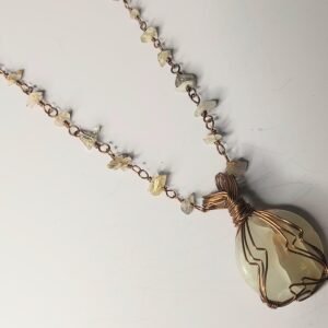 Golden Grove Green Onyx Necklace