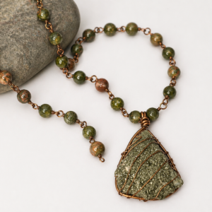 Prosper Bloom Pyrite Necklace