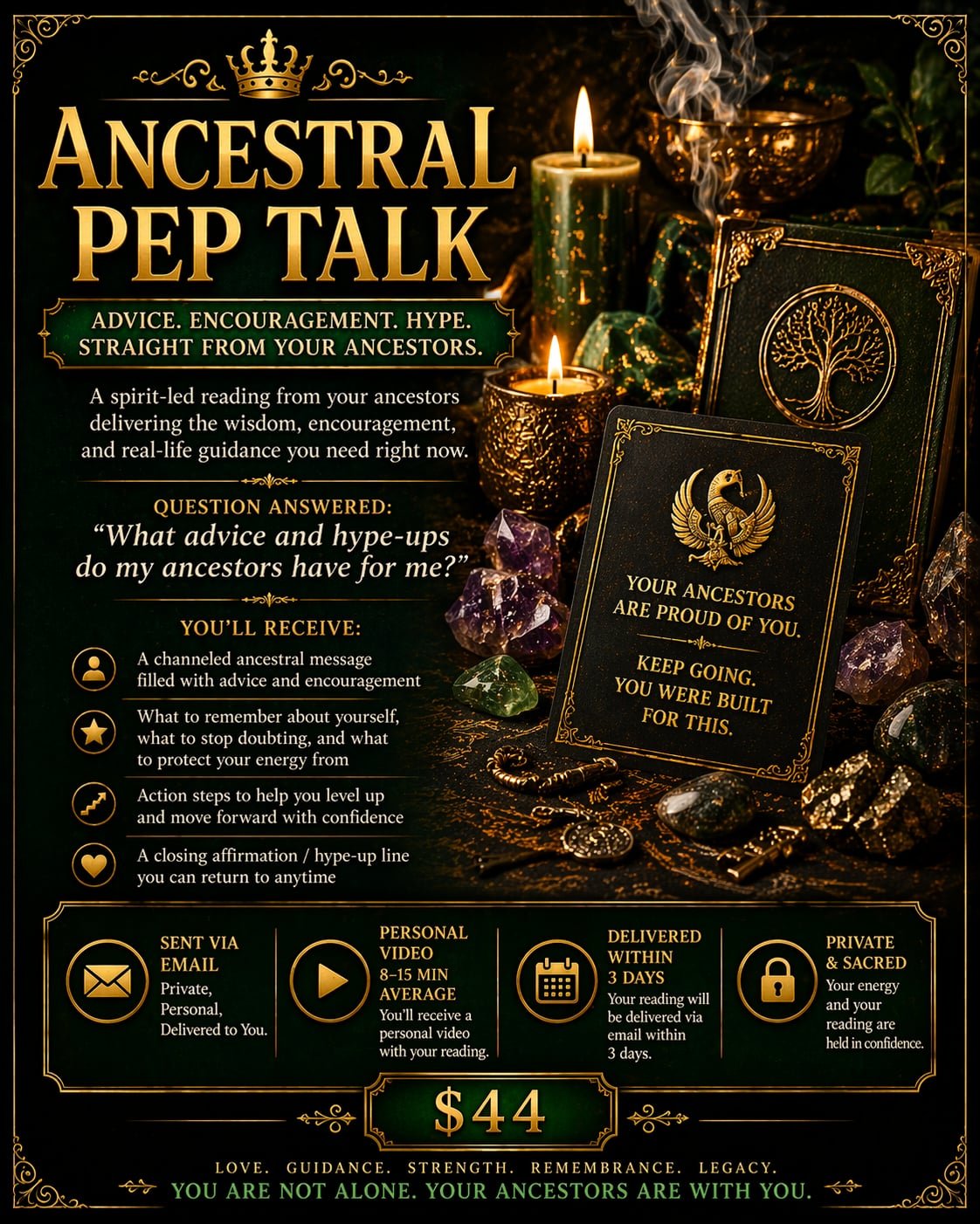 Ancestral Pep Talk