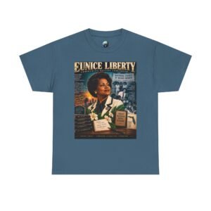 Eunice Liberty Tribute Tee — Inspirational Civil Rights Portrait T-Shirt