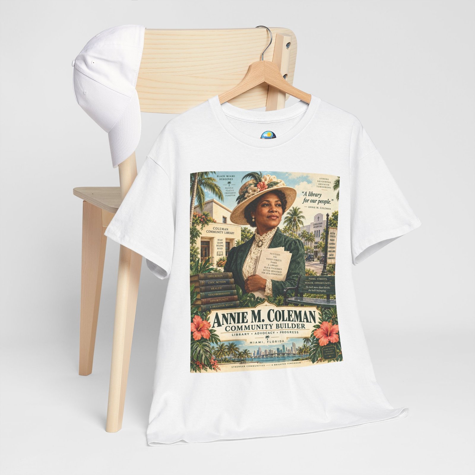 Annie M. Coleman Community Builder T-Shirt - Image 12
