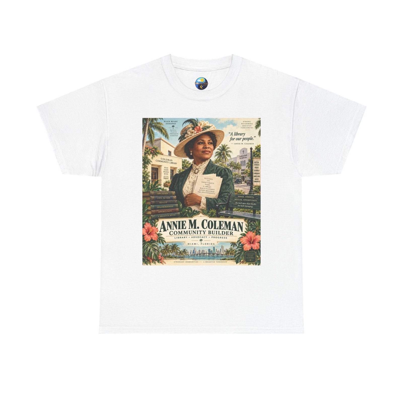 Annie M. Coleman Community Builder T-Shirt - Image 7