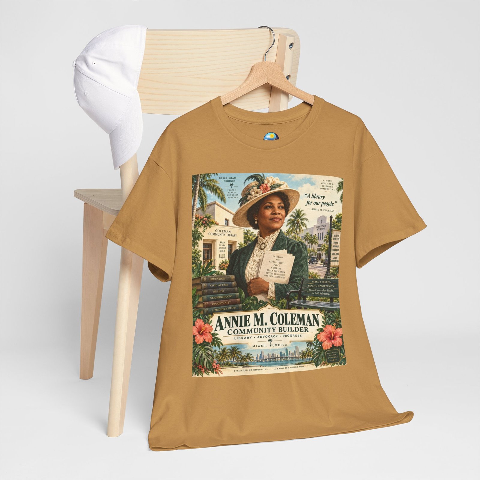 Annie M. Coleman Community Builder T-Shirt - Image 6