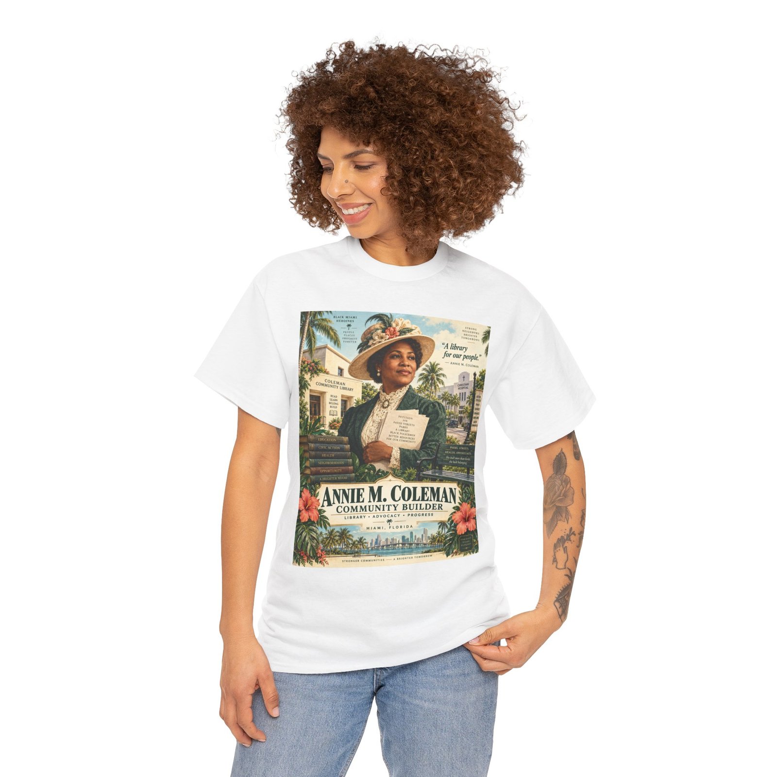 Annie M. Coleman Community Builder T-Shirt - Image 11