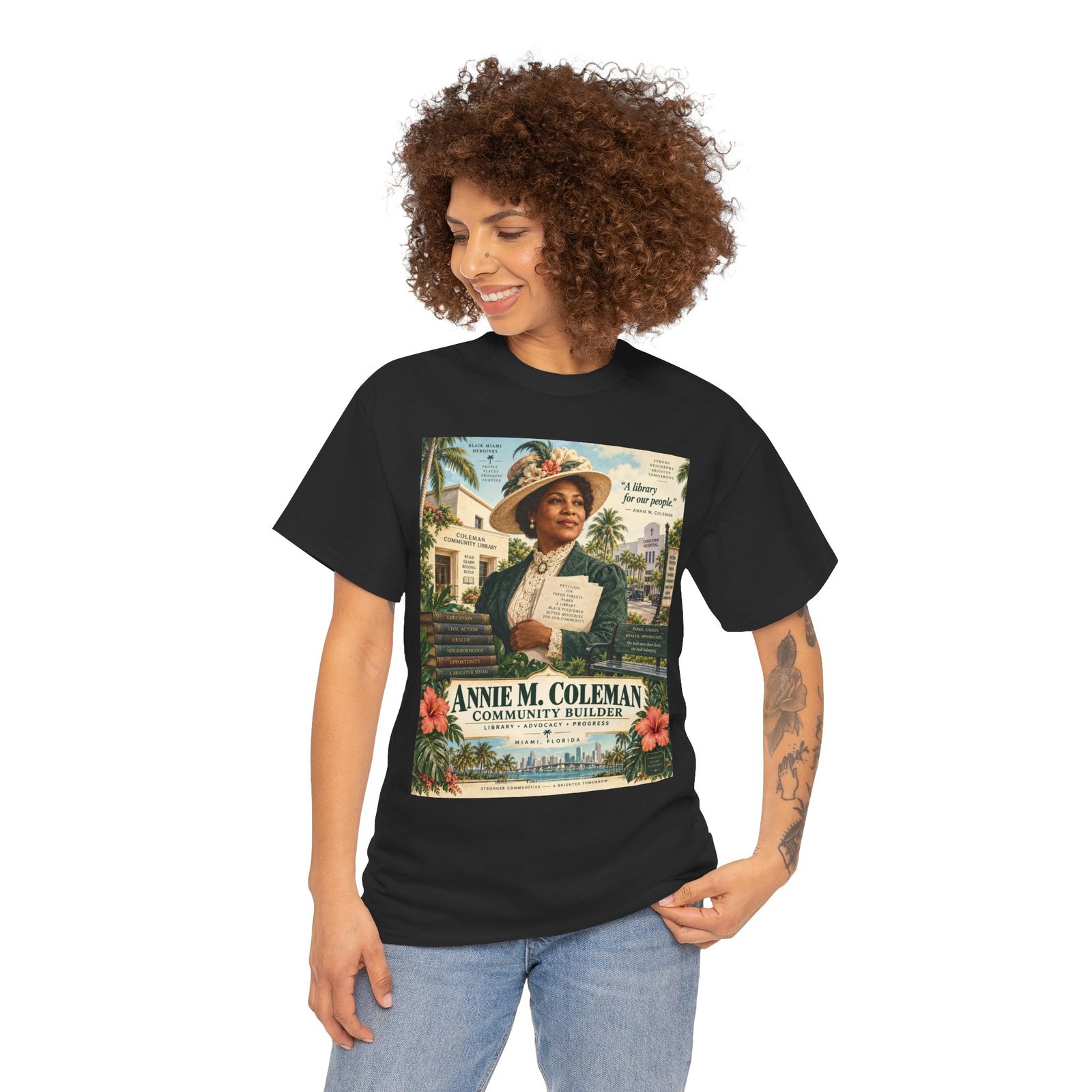 Annie M. Coleman Community Builder T-Shirt - Image 17