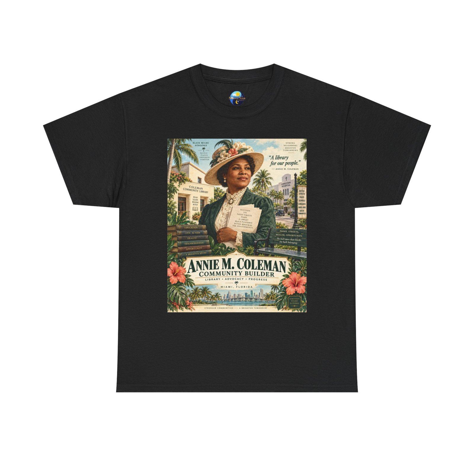 Annie M. Coleman Community Builder T-Shirt - Image 13
