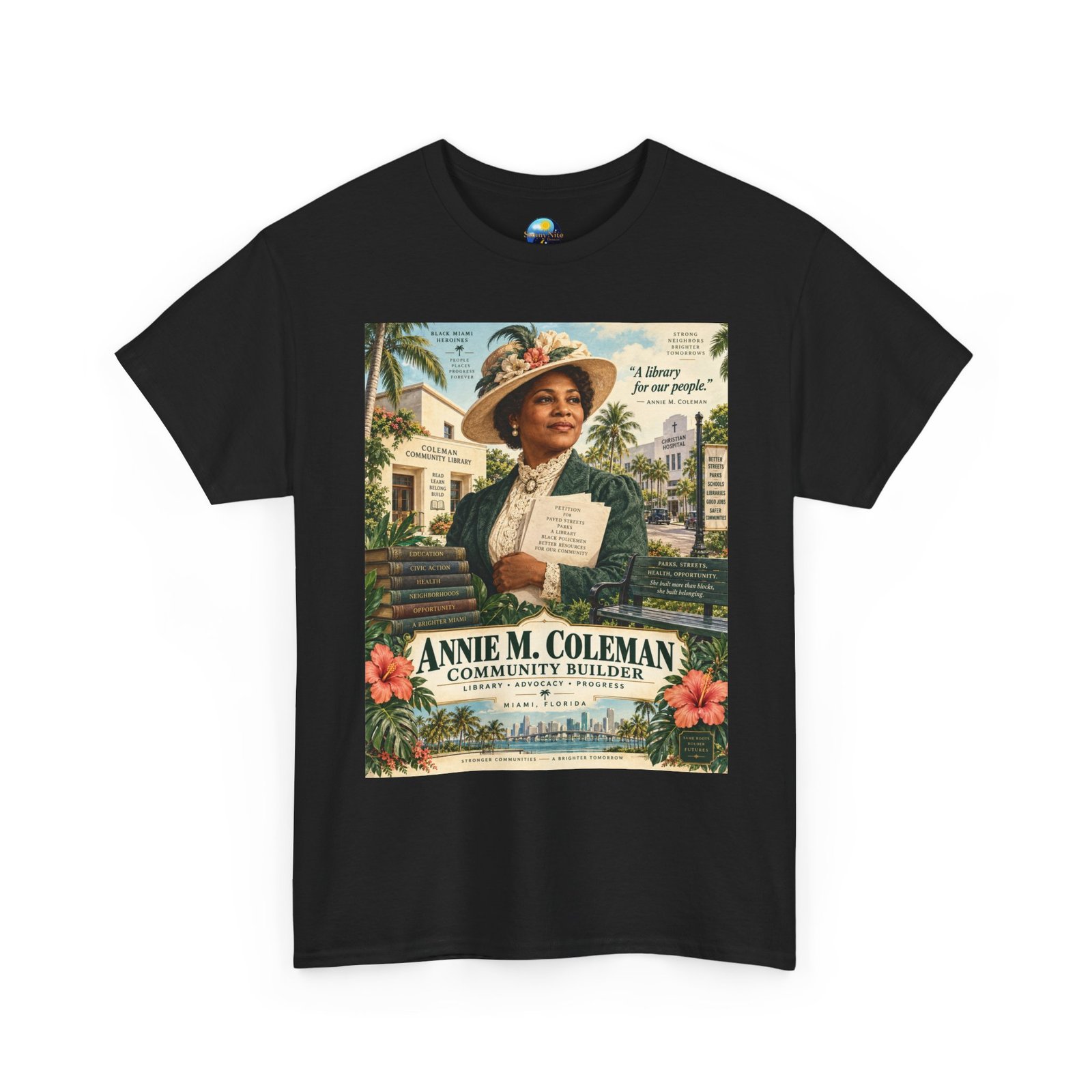 Annie M. Coleman Community Builder T-Shirt - Image 15