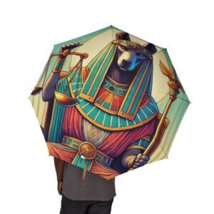 Egyptian Anubis Foldable Umbrella