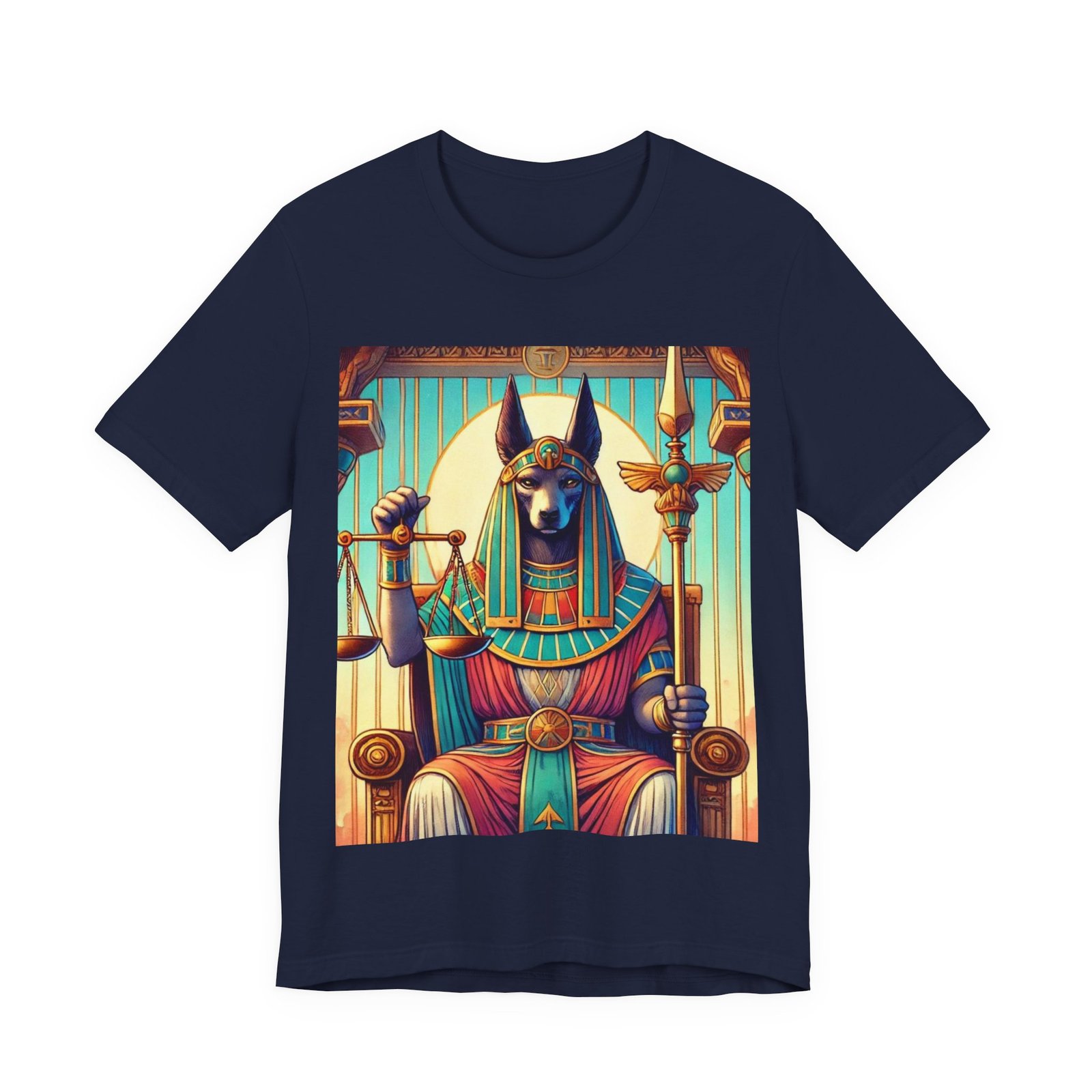 Justice Tarot Adult Unisex Tee - Image 13