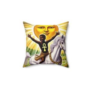 "The Sun" Spun Polyester Square Pillow