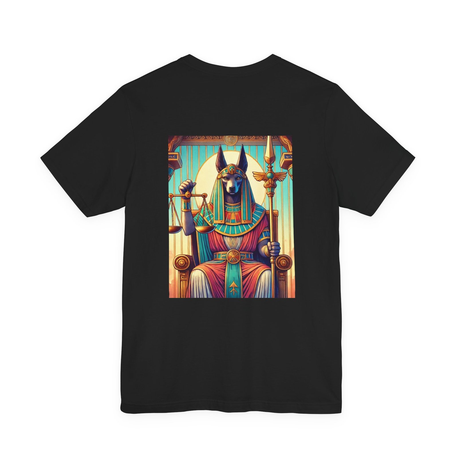 Justice Tarot Adult Unisex Tee - Image 10