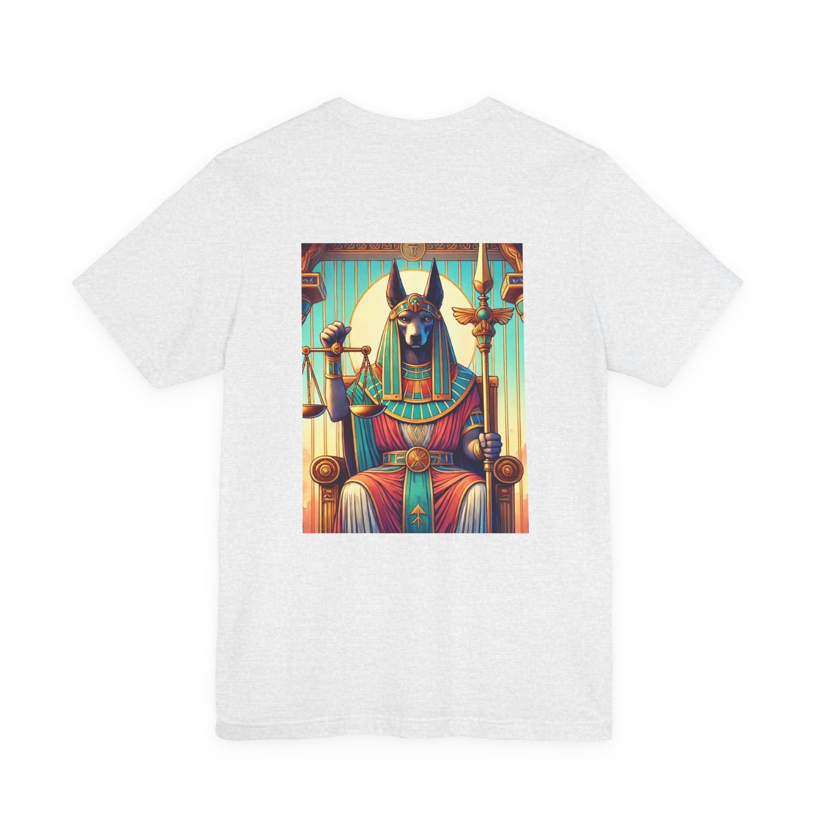 Justice Tarot Adult Unisex Tee - Image 6