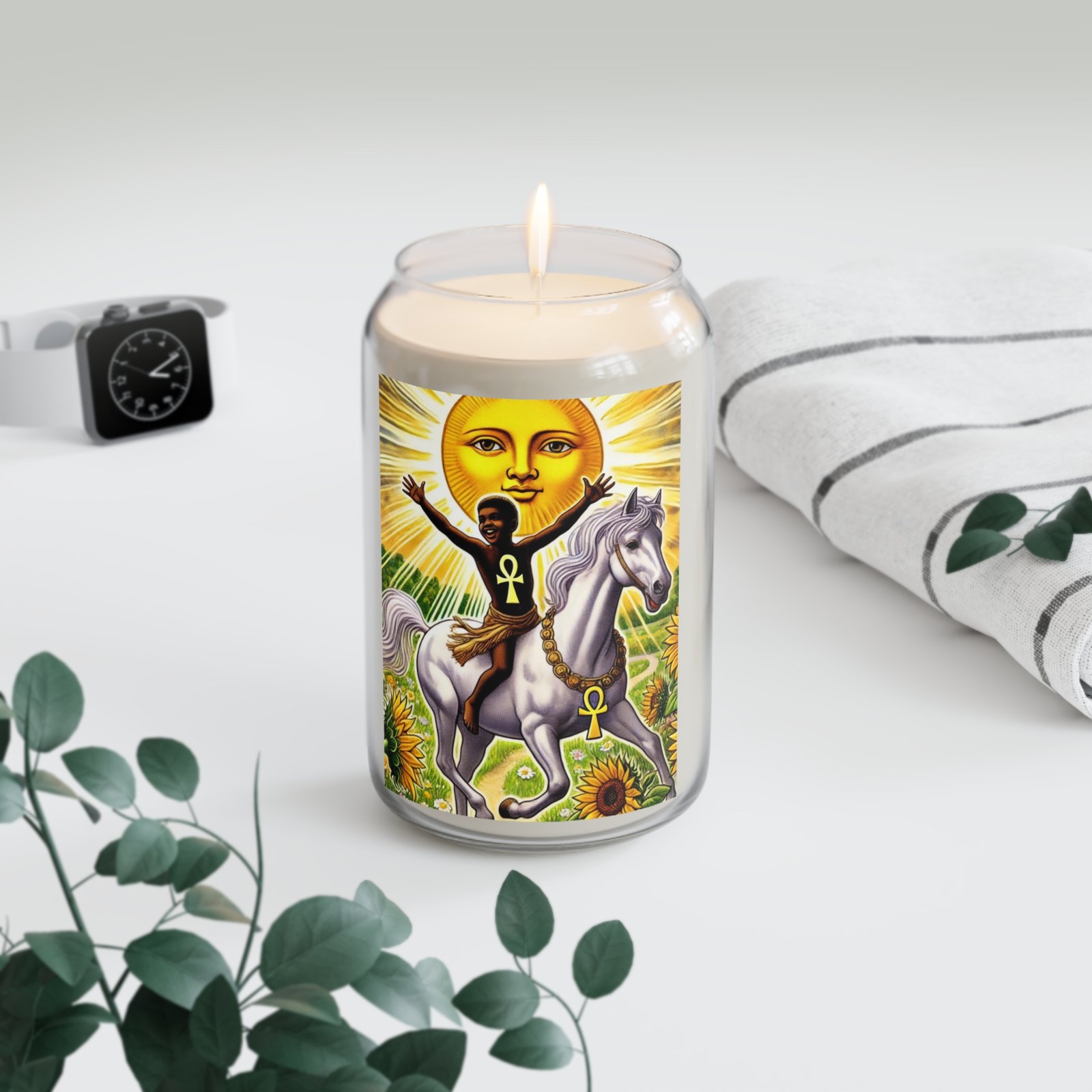 The Sun Soy Candle — 13.75oz Scented Jar - Image 8