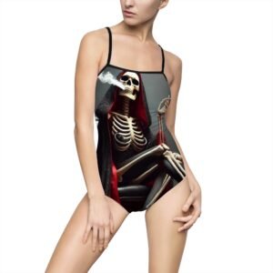 "Santa Muerte" Women's One-piece Swimsuit