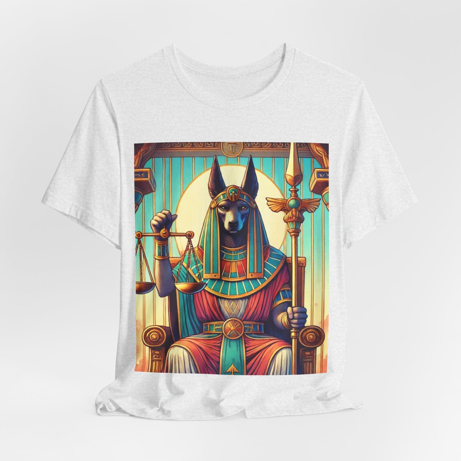 Justice Tarot Adult Unisex Tee - Image 8