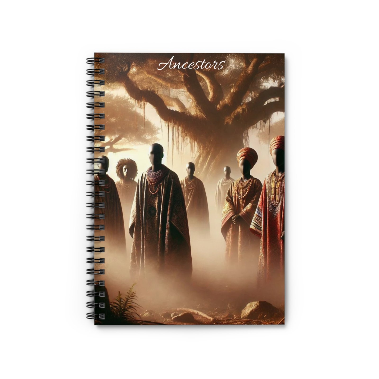 "Ancestral Walk" Spiral Notebook - Ruled Line