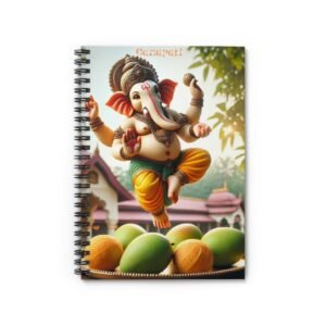 "Ganapati" Spiral Notebook - Ruled Line