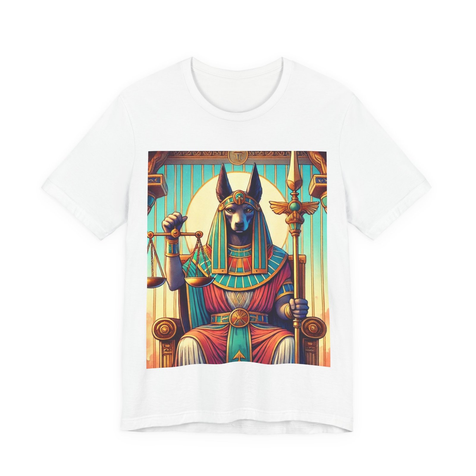 Justice Tarot Adult Unisex Tee