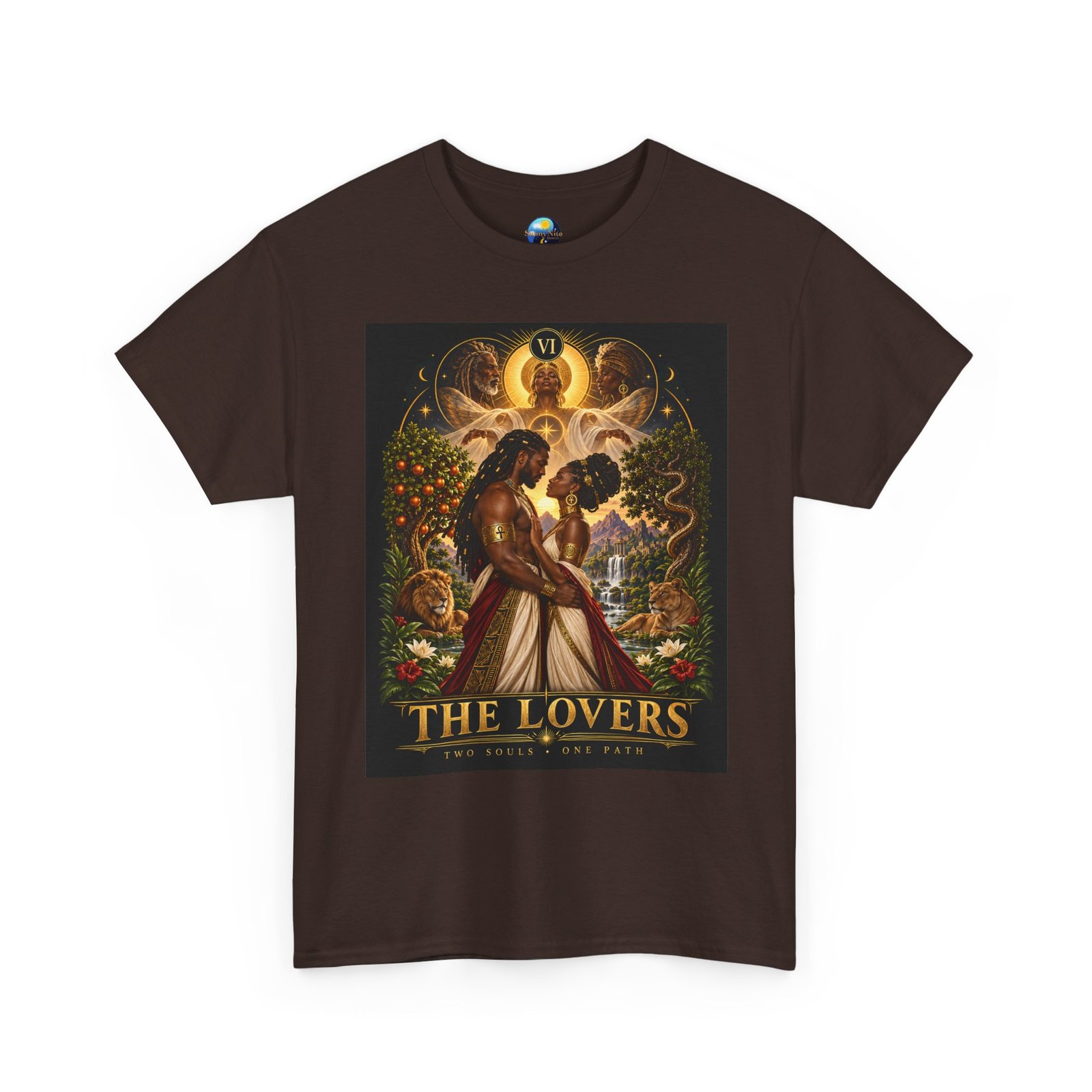 Tarot 'The Lovers' Graphic Tee - Image 19
