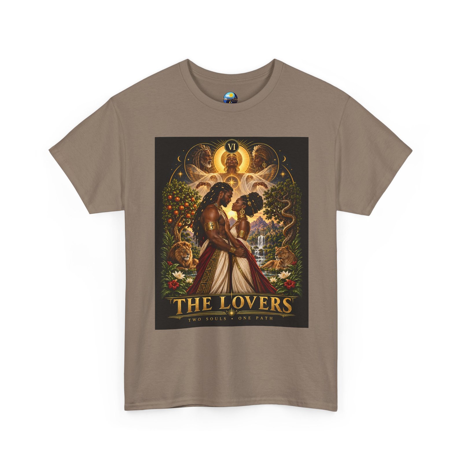 Tarot 'The Lovers' Graphic Tee - Image 11