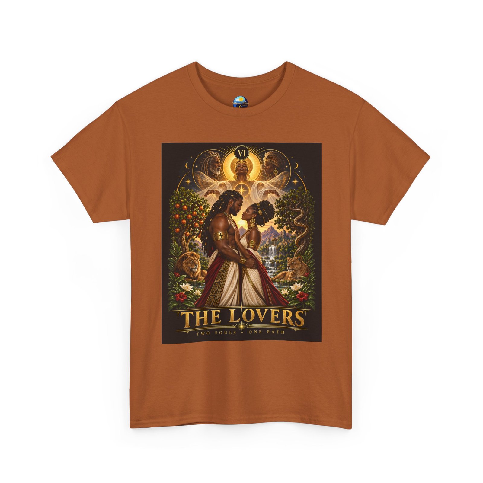 Tarot 'The Lovers' Graphic Tee - Image 15
