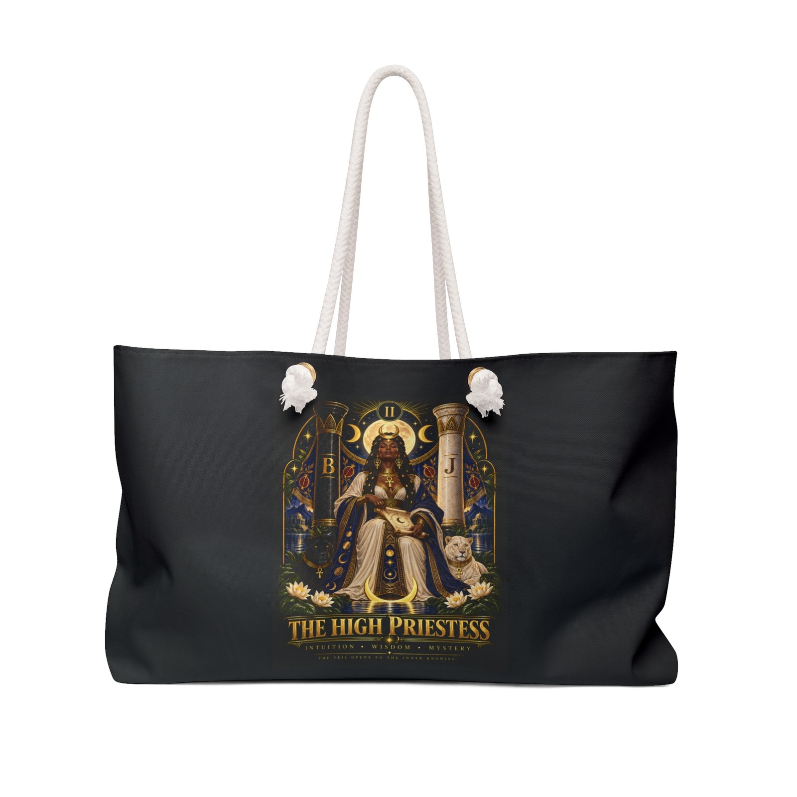 High Priestess Tarot Weekender Bag