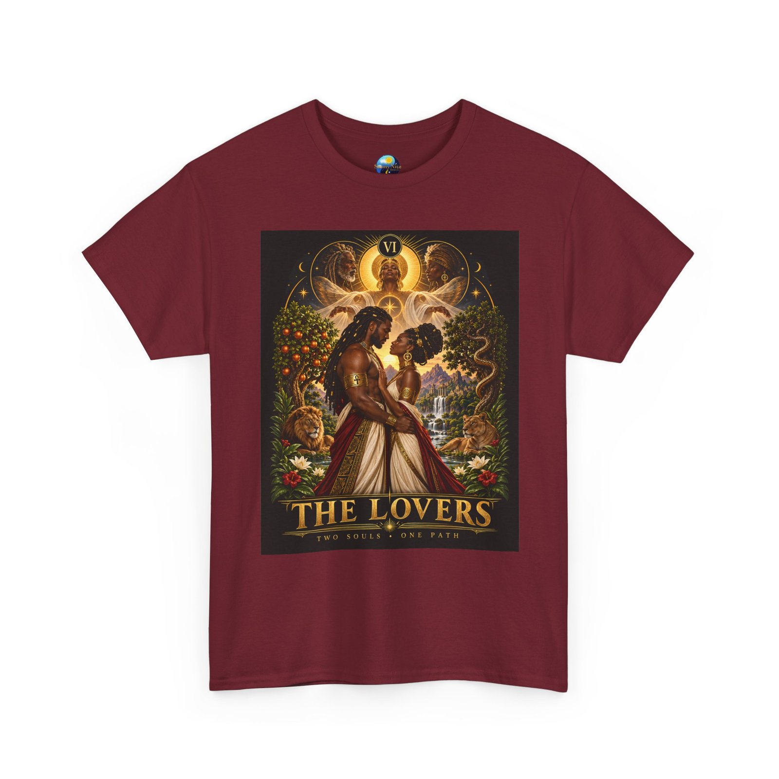 Tarot 'The Lovers' Graphic Tee - Image 27
