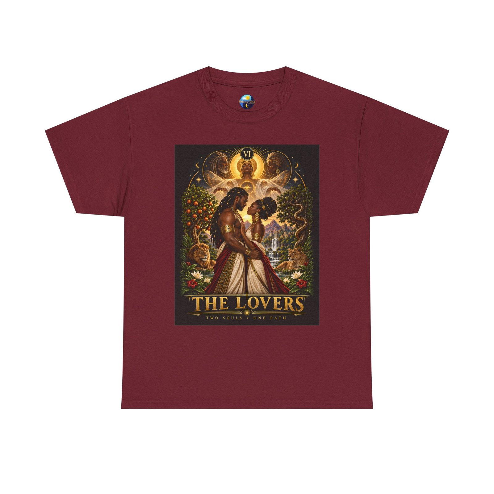 Tarot 'The Lovers' Graphic Tee - Image 25