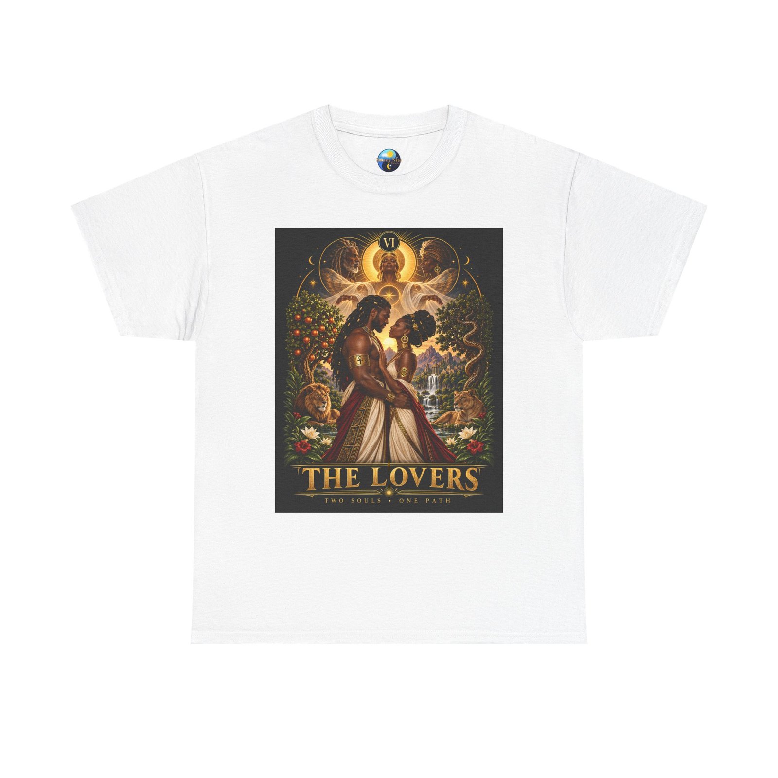 Tarot 'The Lovers' Graphic Tee - Image 5