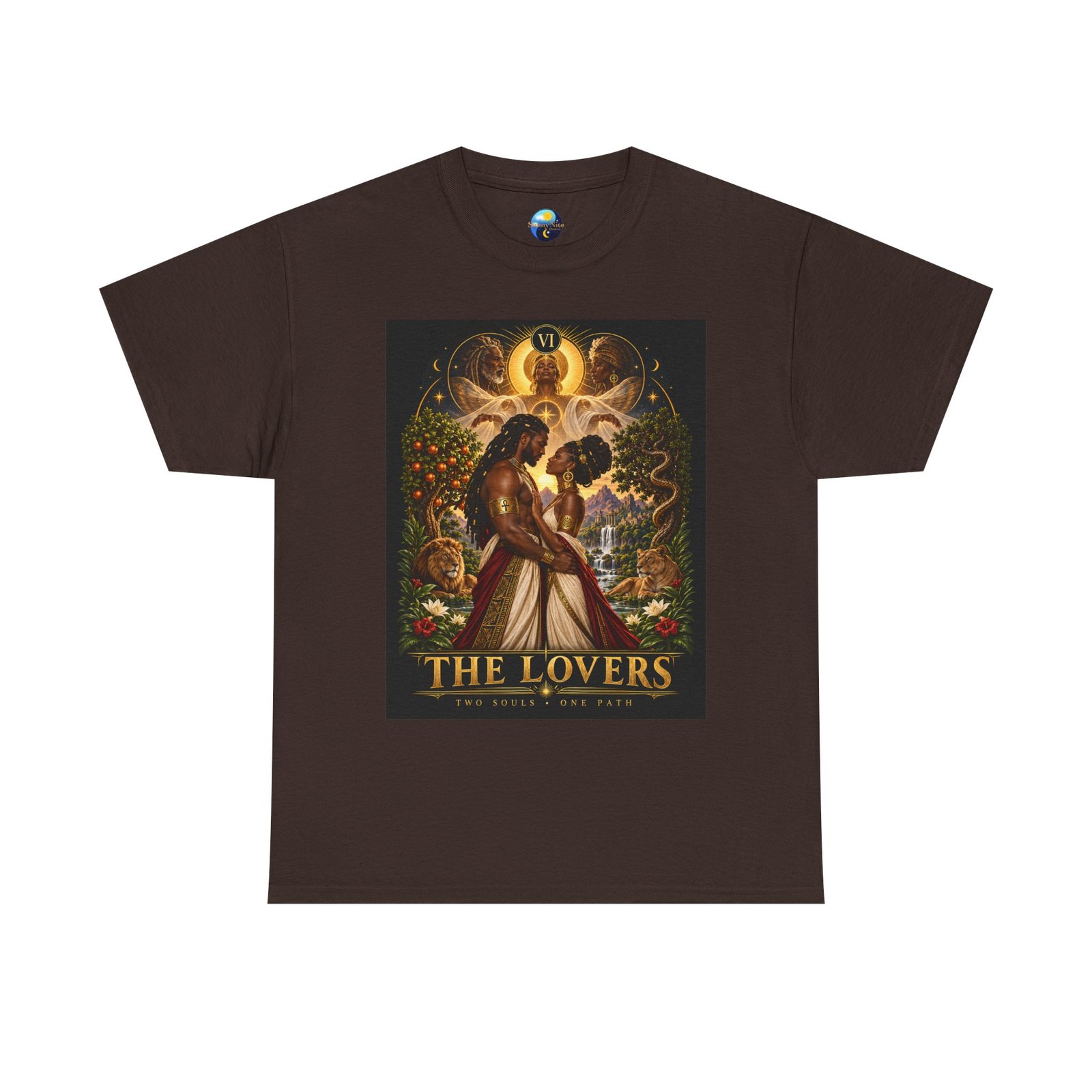 Tarot 'The Lovers' Graphic Tee - Image 17